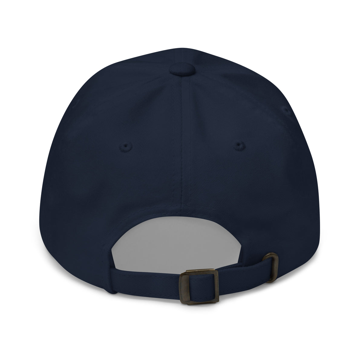 20 & Out Dark Dad hat in Navy, back, Twenty & Out