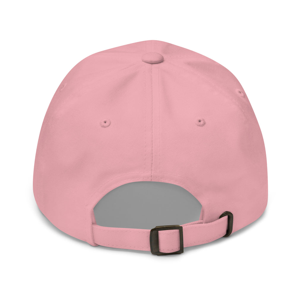 20 & Out Light Dad hat in Pink, back, Twenty & Out