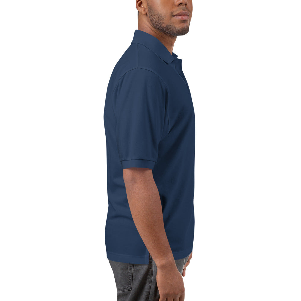 20 Plus & Out Polo, Dark in Navy, right, Twenty & Out