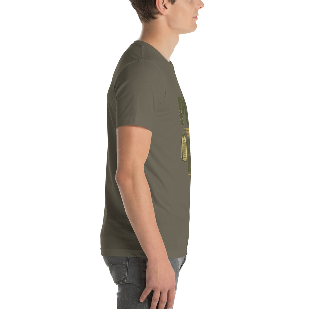 PCS'd to Civilian Life T-Shirt in Army, right, Twenty & Out