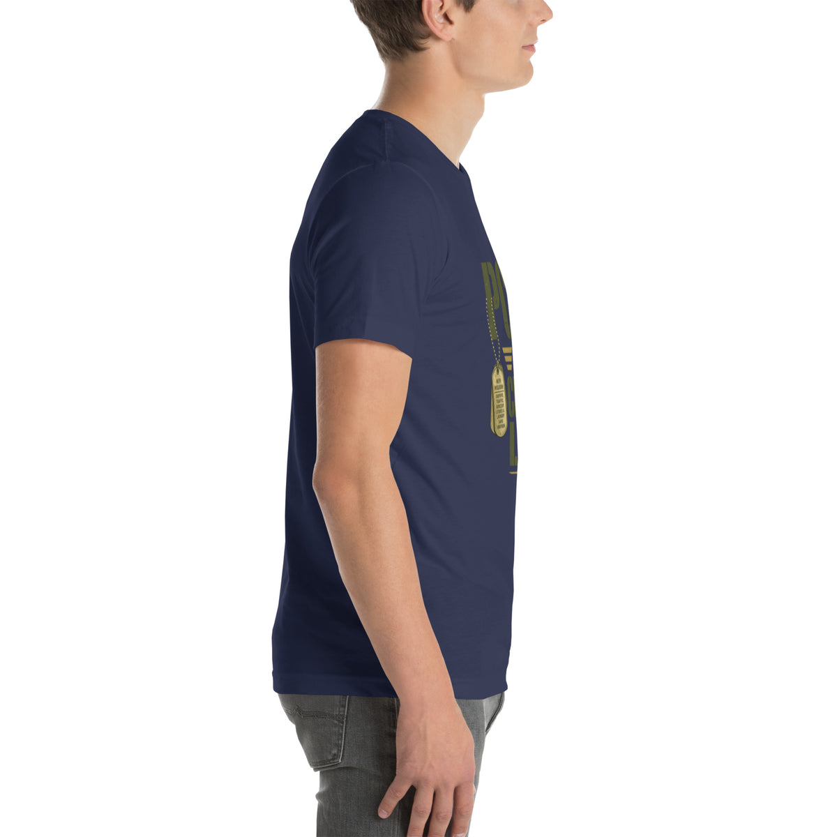 PCS'd to Civilian Life T-Shirt in Navy, right, Twenty & Out