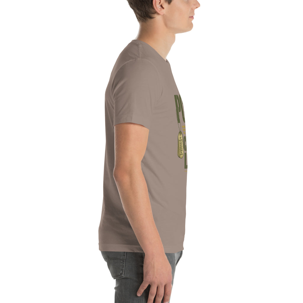 PCS'd to Civilian Life T-Shirt in Pebble, right, Twenty & Out