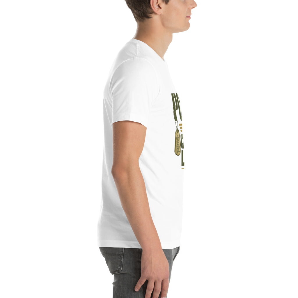 PCS'd to Civilian Life T-Shirt in White, right, Twenty & Out